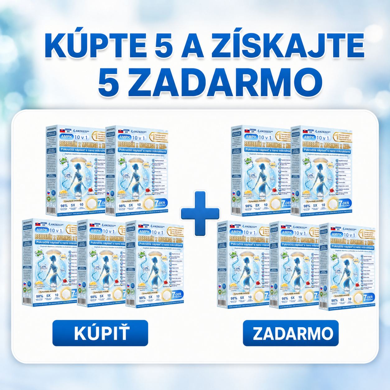 AMZKEEP® AMPK * Moringa * Berberín 10 v 1 – Metabolická podpora, 𝗖𝘂𝗸𝗿𝗼𝘃𝗸𝗮, 𝗦𝗽á𝗻𝗸𝗼𝘃é 𝗮𝗽𝗻𝗼𝗲,𝗣𝗿𝗼𝗯𝗹é𝗺𝘆 𝘀 𝗸ĺ𝗯𝗺𝗶 𝗮