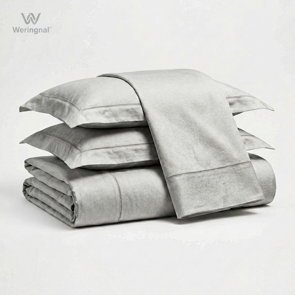 Weringnal™ SilverMist Premium Bedding Ensemble