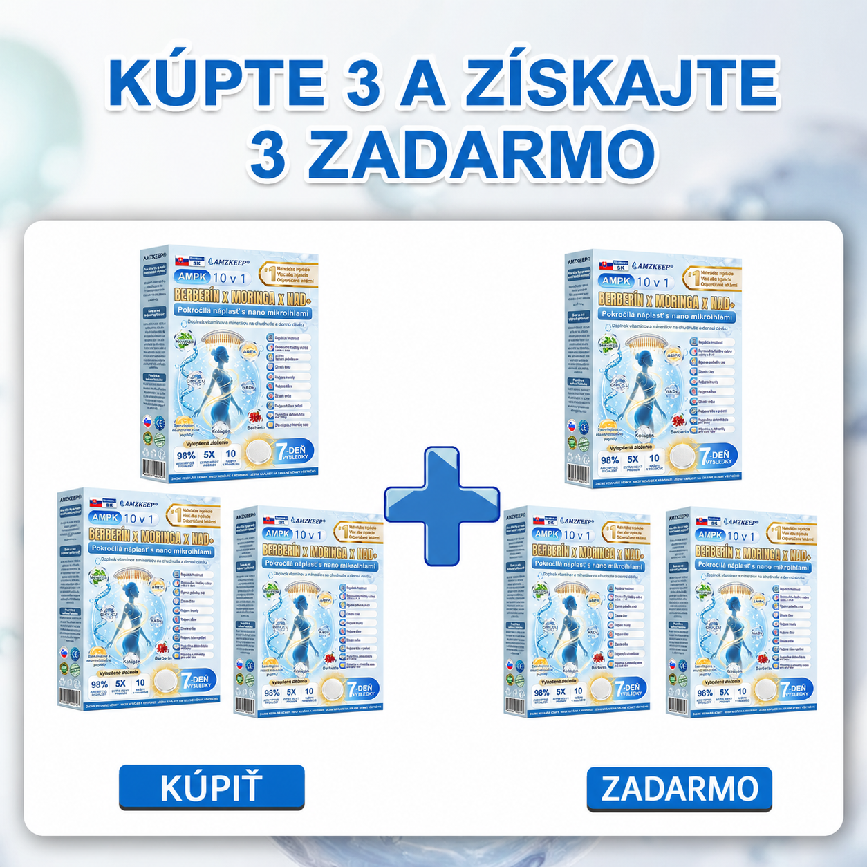 AMZKEEP® AMPK * Moringa * Berberín 10 v 1 – Metabolická podpora, 𝗖𝘂𝗸𝗿𝗼𝘃𝗸𝗮, 𝗦𝗽á𝗻𝗸𝗼𝘃é 𝗮𝗽𝗻𝗼𝗲,𝗣𝗿𝗼𝗯𝗹é𝗺𝘆 𝘀 𝗸ĺ𝗯𝗺𝗶 𝗮