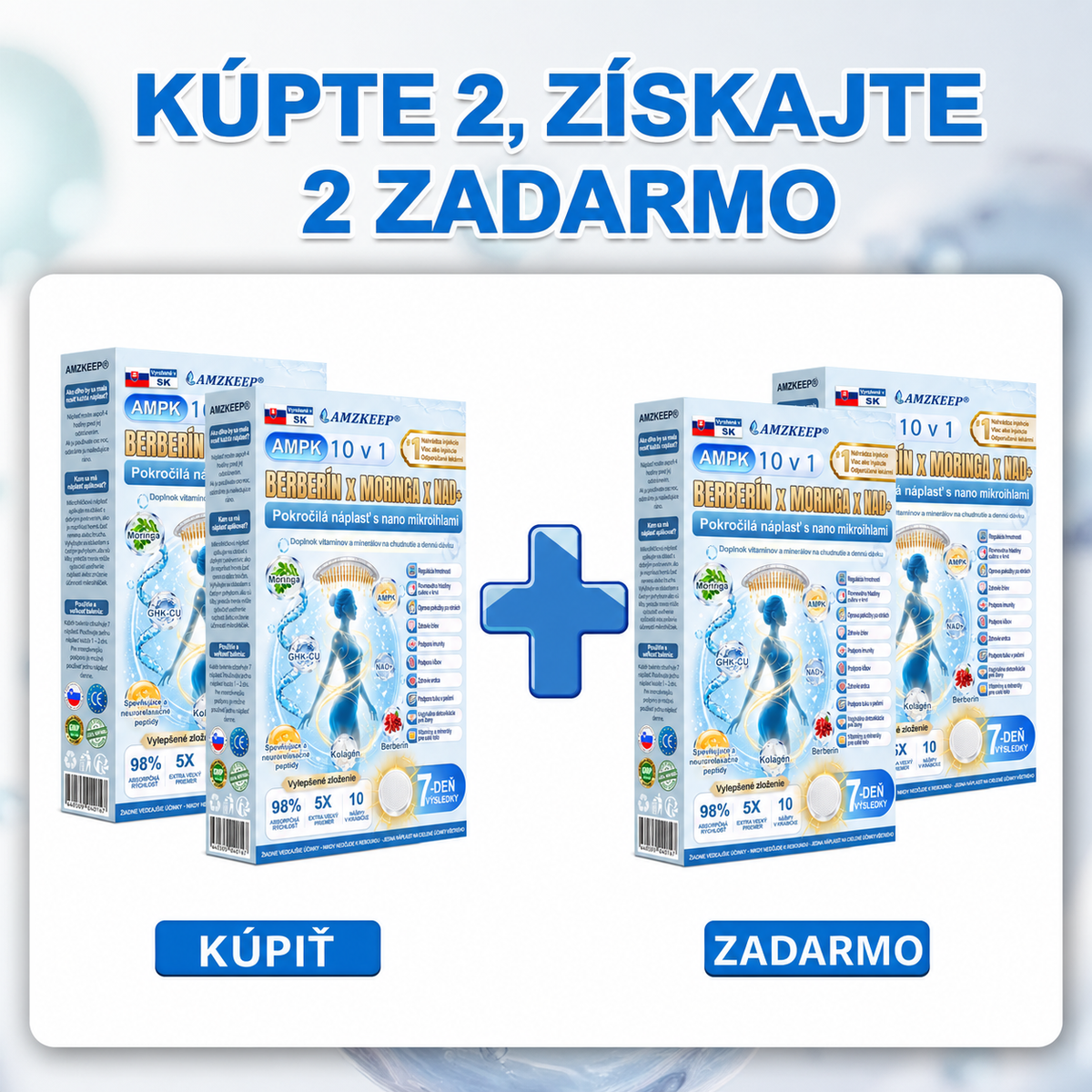 AMZKEEP® AMPK * Moringa * Berberín 10 v 1 – Metabolická podpora, 𝗖𝘂𝗸𝗿𝗼𝘃𝗸𝗮, 𝗦𝗽á𝗻𝗸𝗼𝘃é 𝗮𝗽𝗻𝗼𝗲,𝗣𝗿𝗼𝗯𝗹é𝗺𝘆 𝘀 𝗸ĺ𝗯𝗺𝗶 𝗮