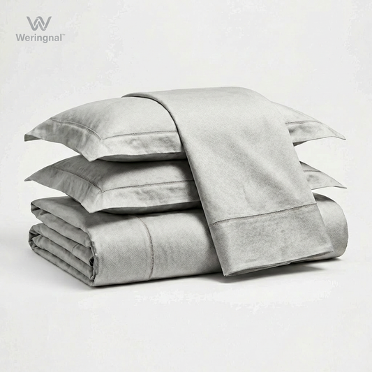 Weringnal™ SilverMist Premium Bedding Ensemble