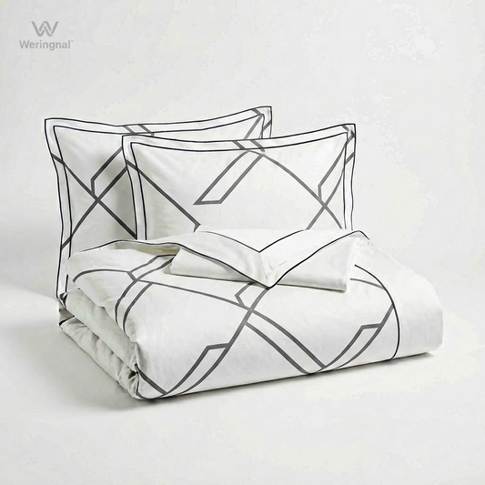 Weringnal™ GeoLuxe Contemporary Bedding Set