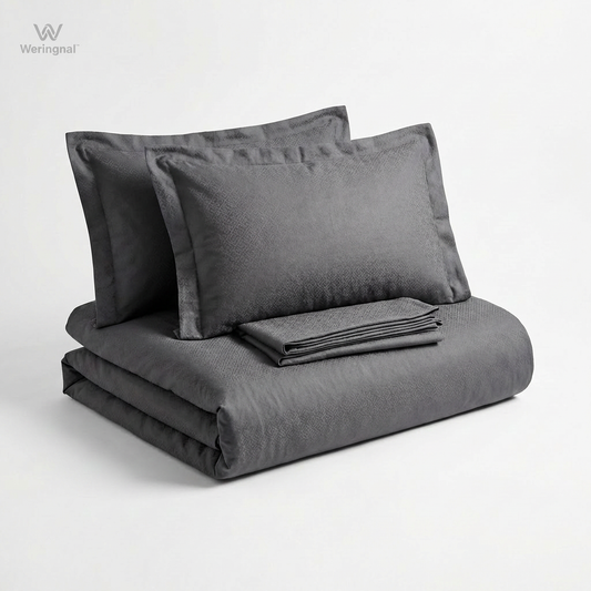 Weringnal™ ShadowWeave Luxury Jacquard Bedding Set