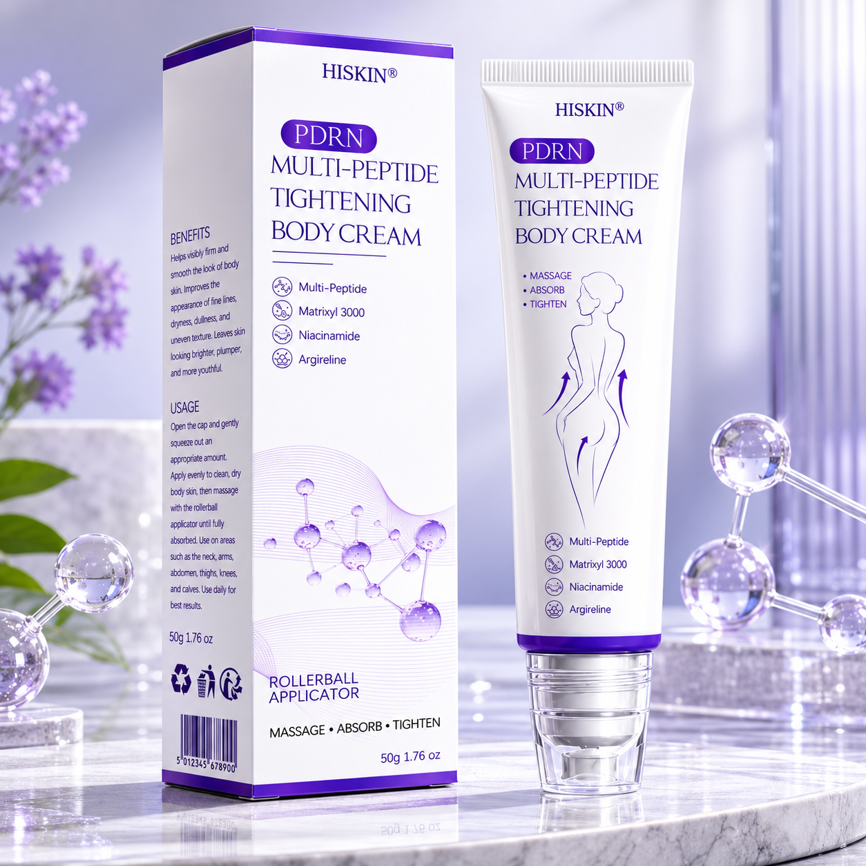 2 FDA Official: 𝐇𝐈𝐒𝐊𝐈𝐍® 𝐏𝐃𝐑𝐍 𝐌𝐮𝐥𝐭𝐢-𝐏𝐞𝐩𝐭𝐢𝐝𝐞 𝐌𝐚𝐬𝐬𝐚𝐠𝐢𝐧𝐠 𝐁𝐨𝐝𝐲 𝐑𝐨𝐥𝐥𝐞𝐫 𝐂𝐫𝐞𝐚𝐦- Anti-aging, Hydrating, Skin Firming & Lifting, Skin Repair, Even Tone, Acne and Dark Spot Treatment, Wart and Mole Removal, and Psoriasis Relief.